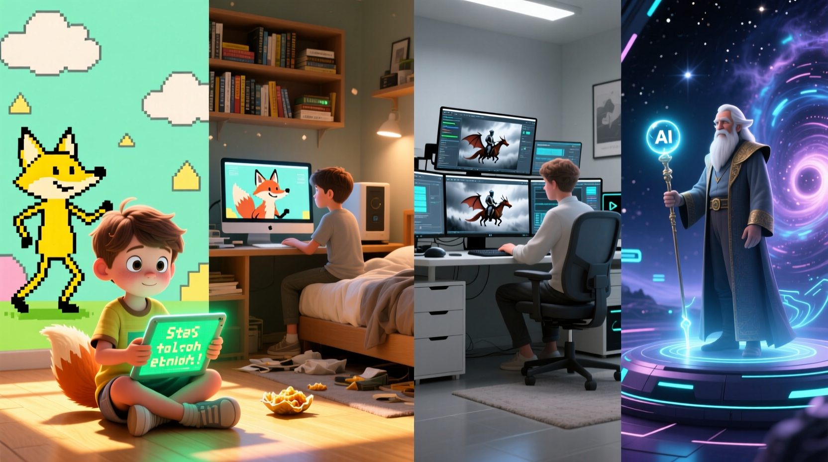 Os 5 Níveis de Habilidade na Criação de Vídeos com Inteligência Artificial